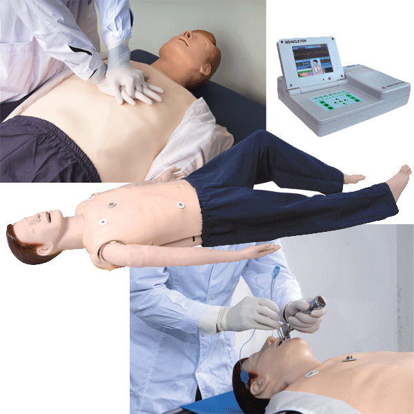 GD/ALS750+高級多功能急救訓(xùn)練模擬人（CPR，氣管插管，除顫起搏四合一功能）