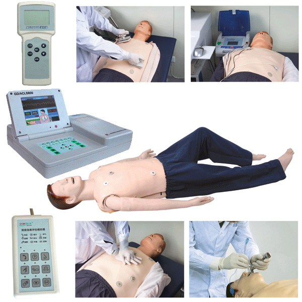 GD/ACLS800高級(jí)多功能成人綜合急救訓(xùn)練模擬人（ACLS高級(jí)生命支持、嵌入式系統(tǒng)）