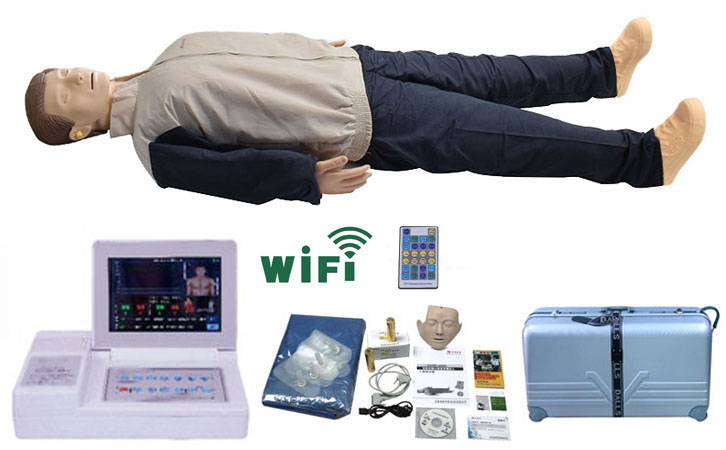 高級液晶彩顯全自動電腦心肺復蘇模擬人